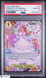 2024 One Piece Op08-Two Legends Charlotte Pudding Special Alternate Art PSA 10