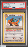 1999 Pokemon Game Movie Dragonite Movie Promo PSA 10