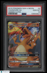 2019 Pokemon Sun & Moon Hidden Fates Charizard Gx Hidden Fates PSA 10