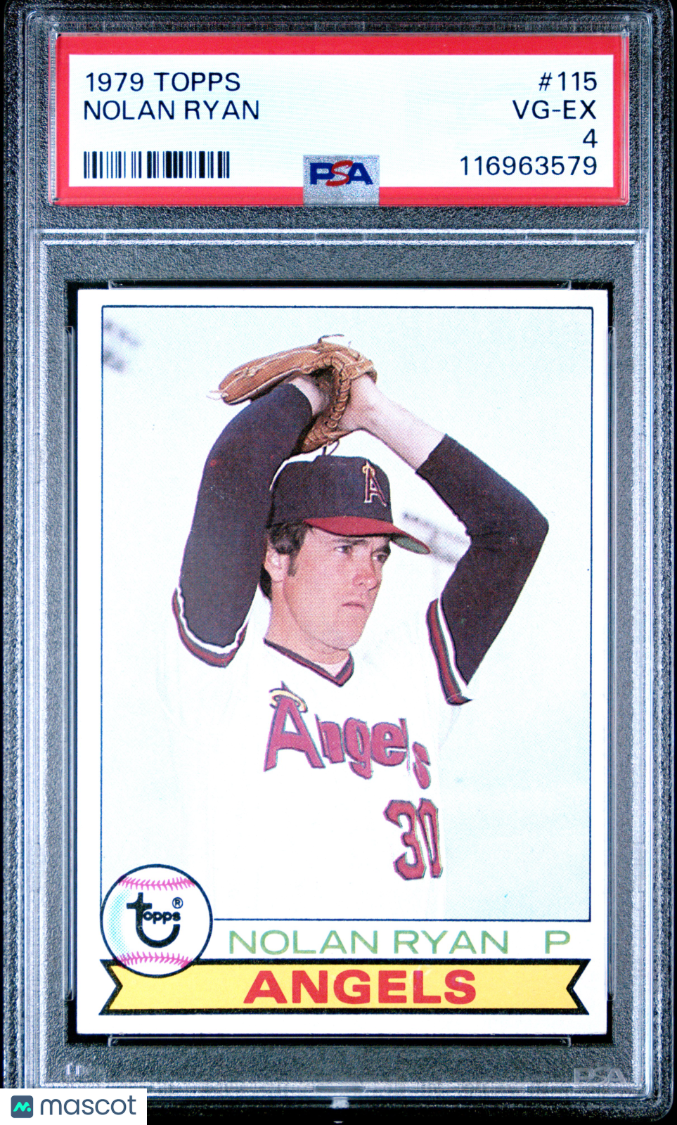 1979 Topps Nolan Ryan PSA 4