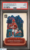 2024 Panini Donruss Optic Uptowns Patrick Mahomes Ii PSA 9