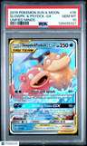 2019 Pokemon Sun & Moon Unified Minds Slowpk. & Psydck. Gx Unified Minds PSA 10