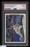 2014 Topps Update Jacob Degrom PSA 9