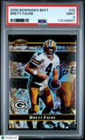 2000 Bowman'S Best Brett Favre PSA 9