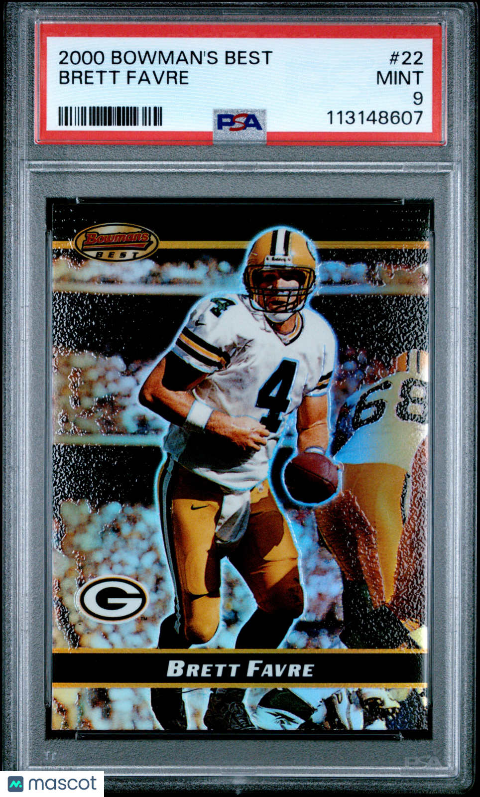 2000 Bowman&#39;S Best Brett Favre PSA 9