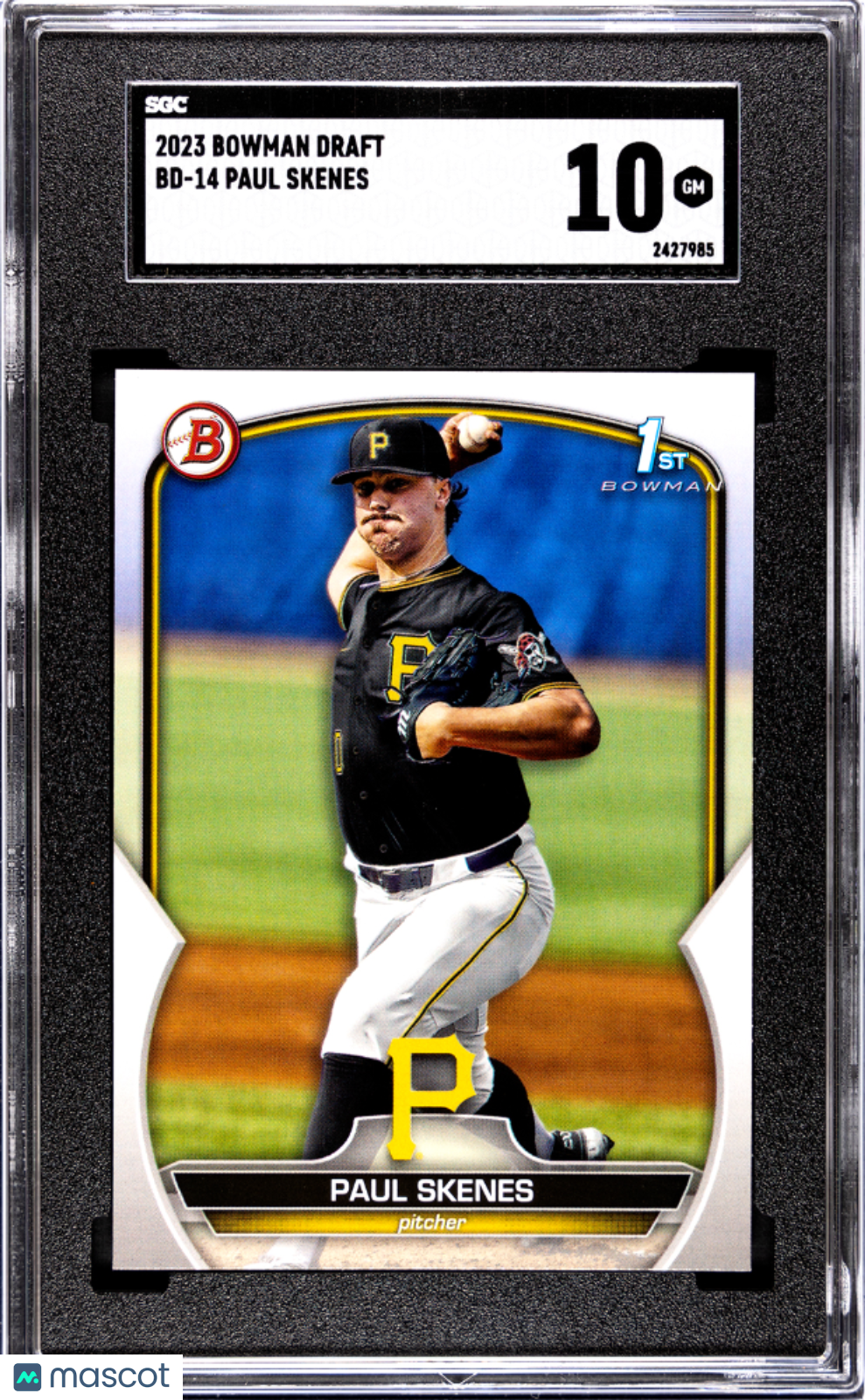 2023 Bowman Draft Paul Skenes SGC 10