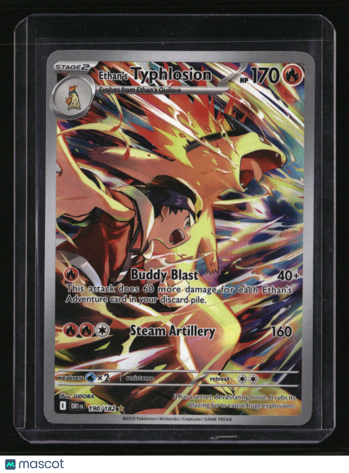 SV10: Destined Rivals Ethan&#39;s Typhlosion