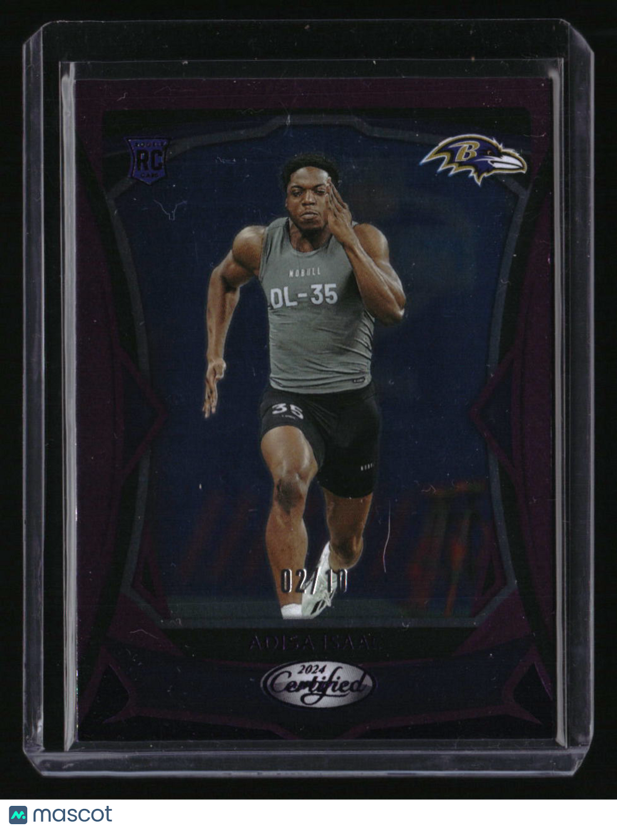 2024 Certified Adisa Isaac #168 #/10