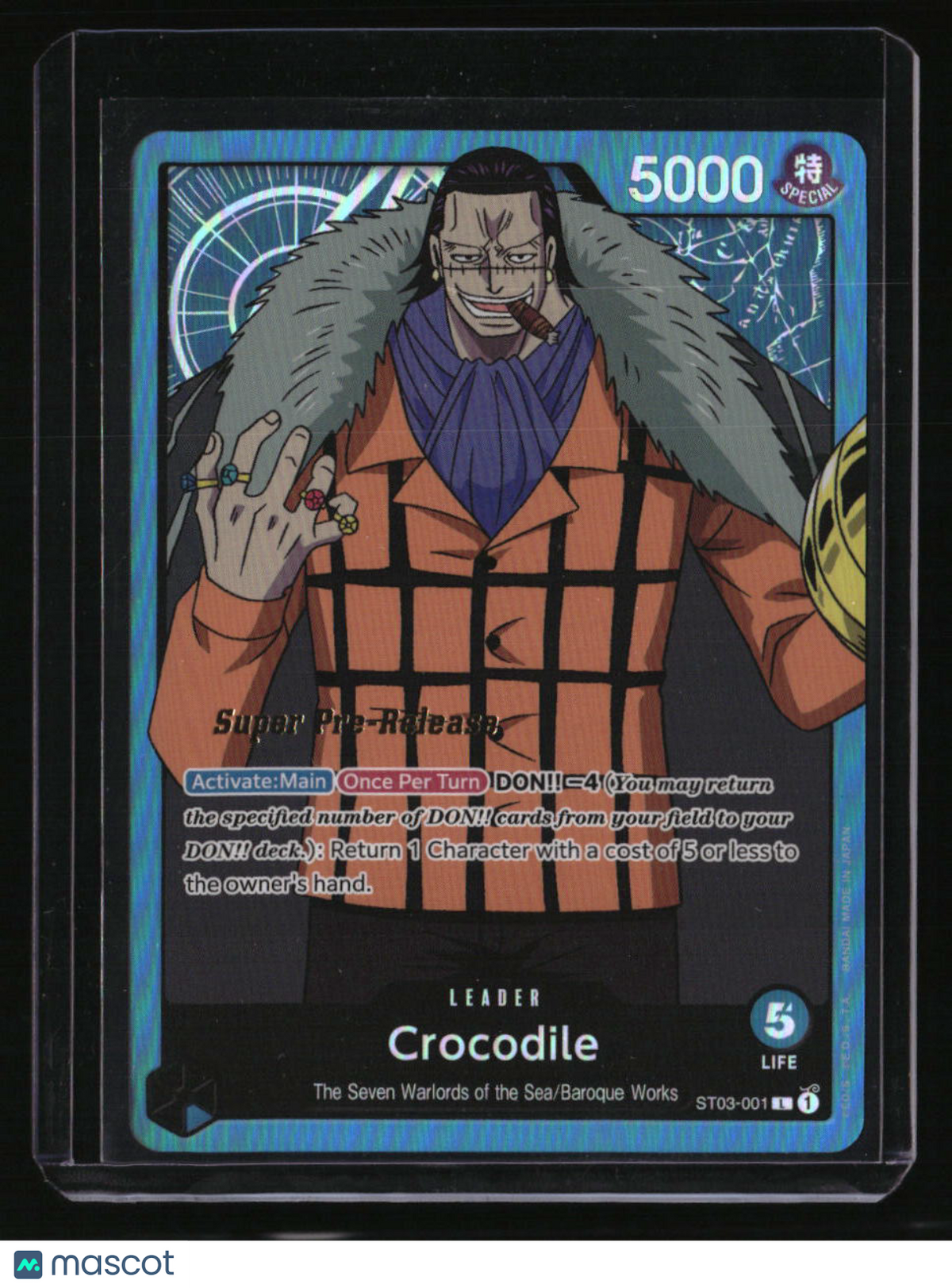 Super Pre-Release Starter Deck 3: The Seven Warlords of the Sea Crocodile (001)