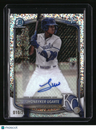 2025 Bowman Jhonayker Ugarte Chrome Prospects Autographs Speckle Refractor #/299