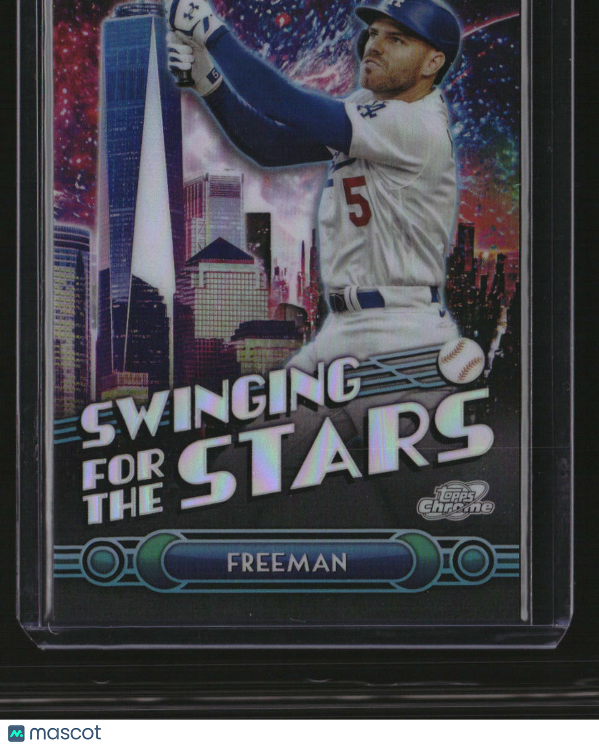 2024 Topps Chrome Freddie Freeman Swinging for the Stars