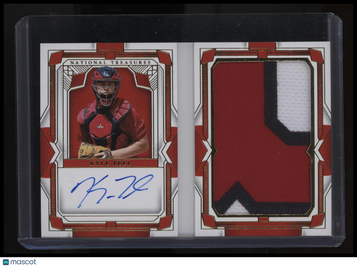 2024 National Treasures Kyle Teel Prospect Signature Material Booklet #/35