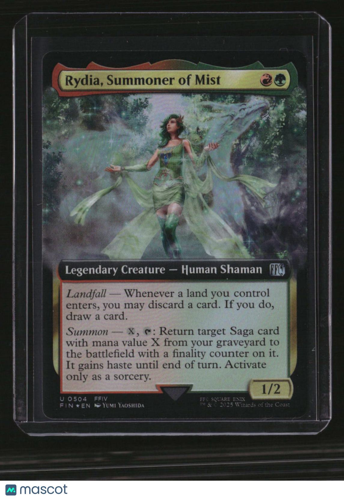 FINAL FANTASY Rydia, Summoner of Mist (Extended Art) Foil