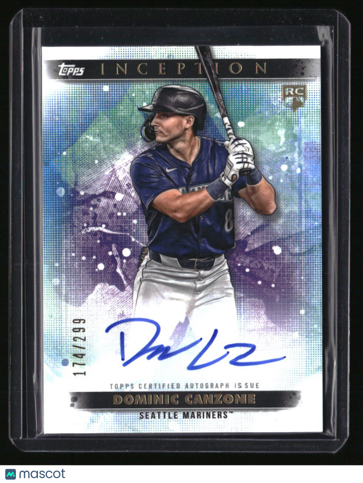 2024 Topps Inception Dominic Canzone Rookie and Emerging Star Autographs #/299
