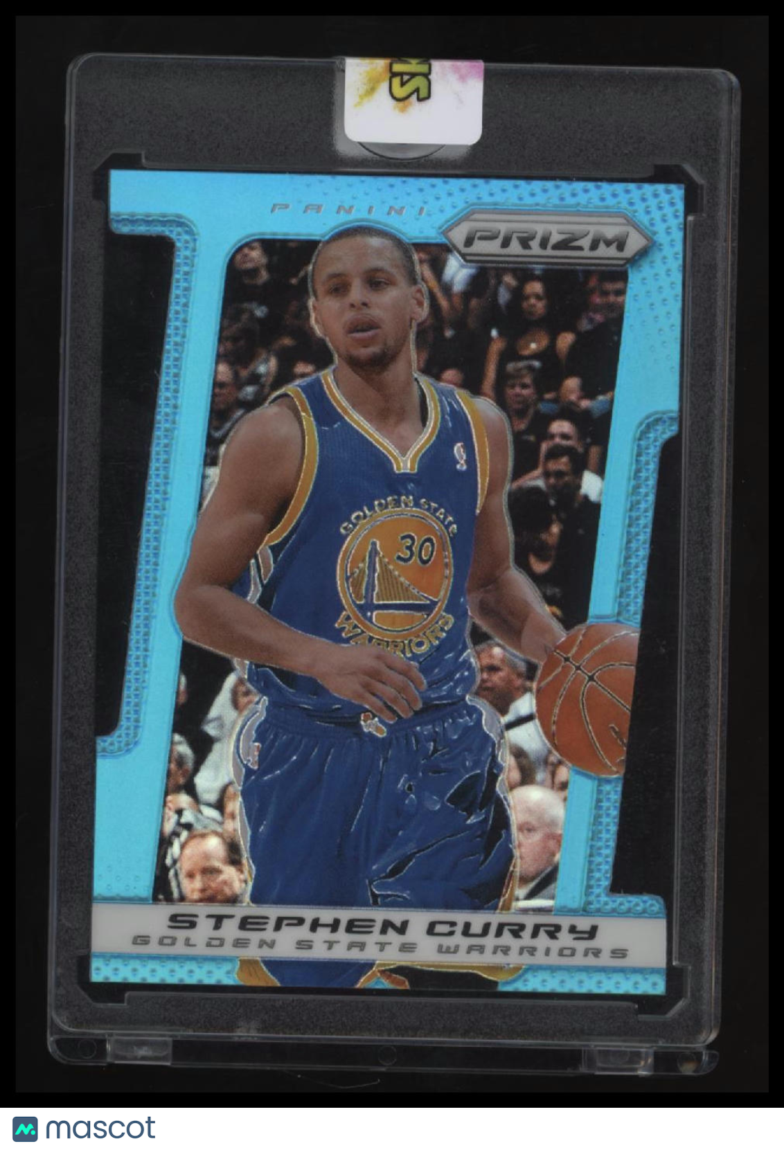 2013-14 Panini Prizm Stephen Curry Prizms Light Blue Die Cut #/199