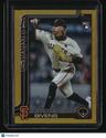 2025 Topps Spencer Bivens Gold Rainbow Foil #/50