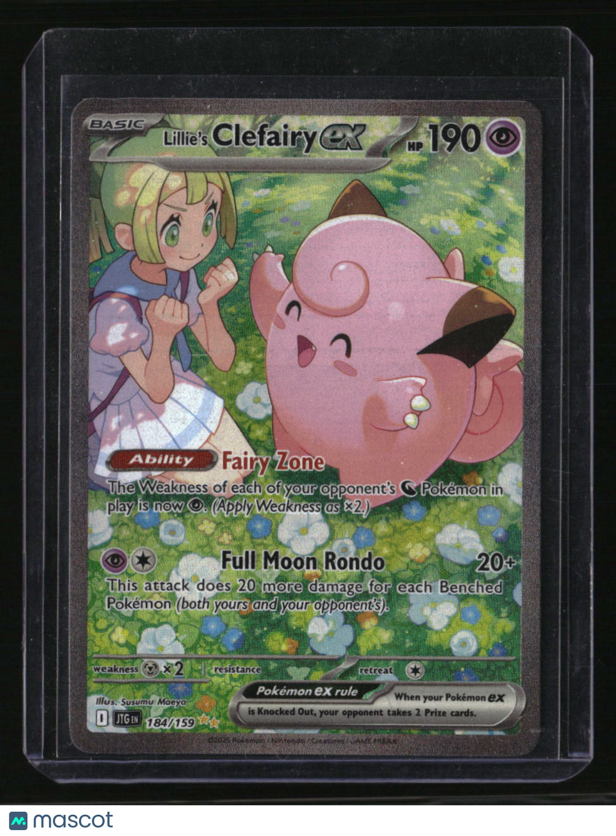 SV09: Journey Together Lillie&#39;s Clefairy ex