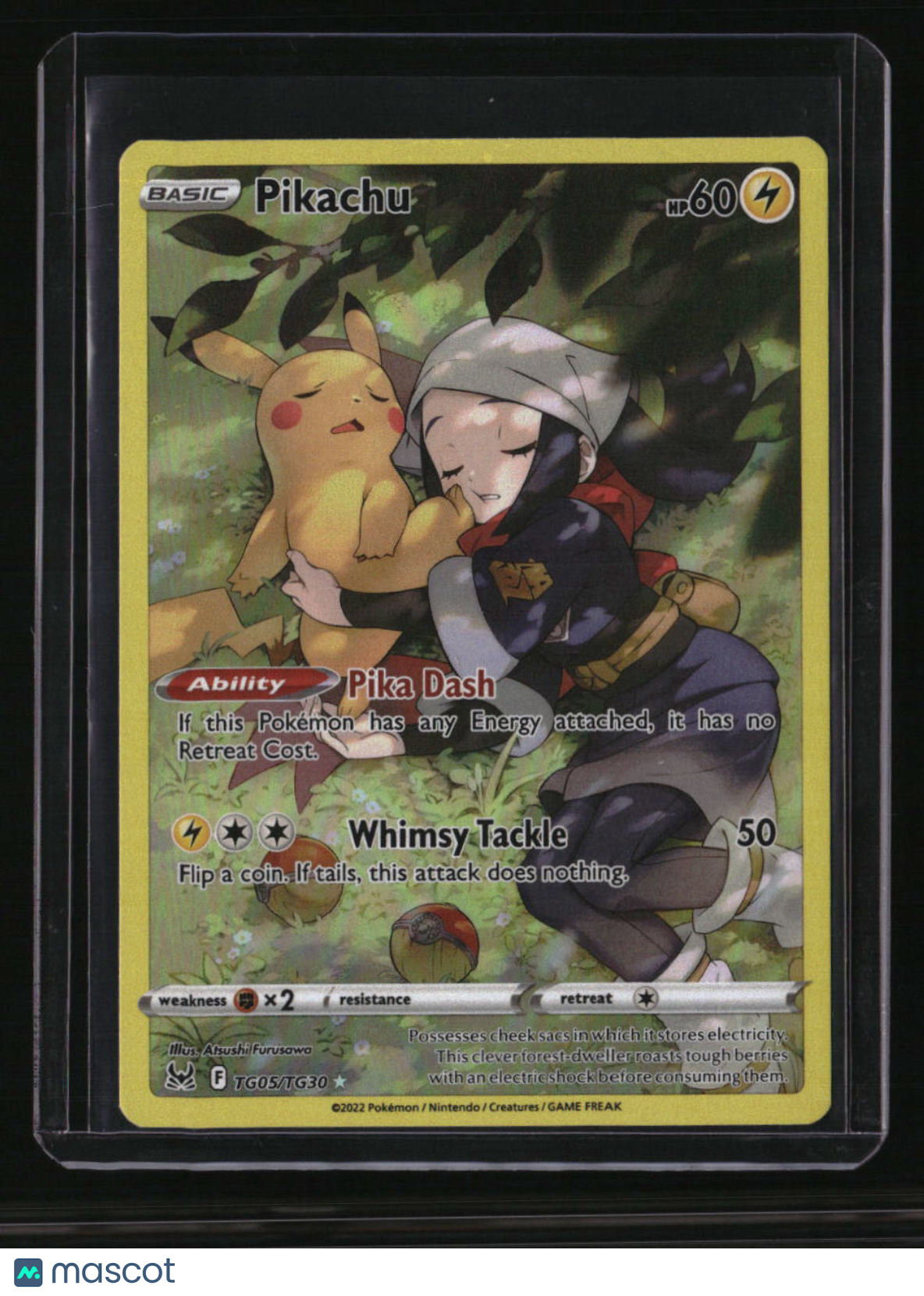 SWSH11: Lost Origin Trainer Gallery Pikachu