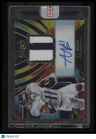2019 Panini Select A.J. Brown Rookie Signature Memorabilia Tie-Dye Prizm #/25