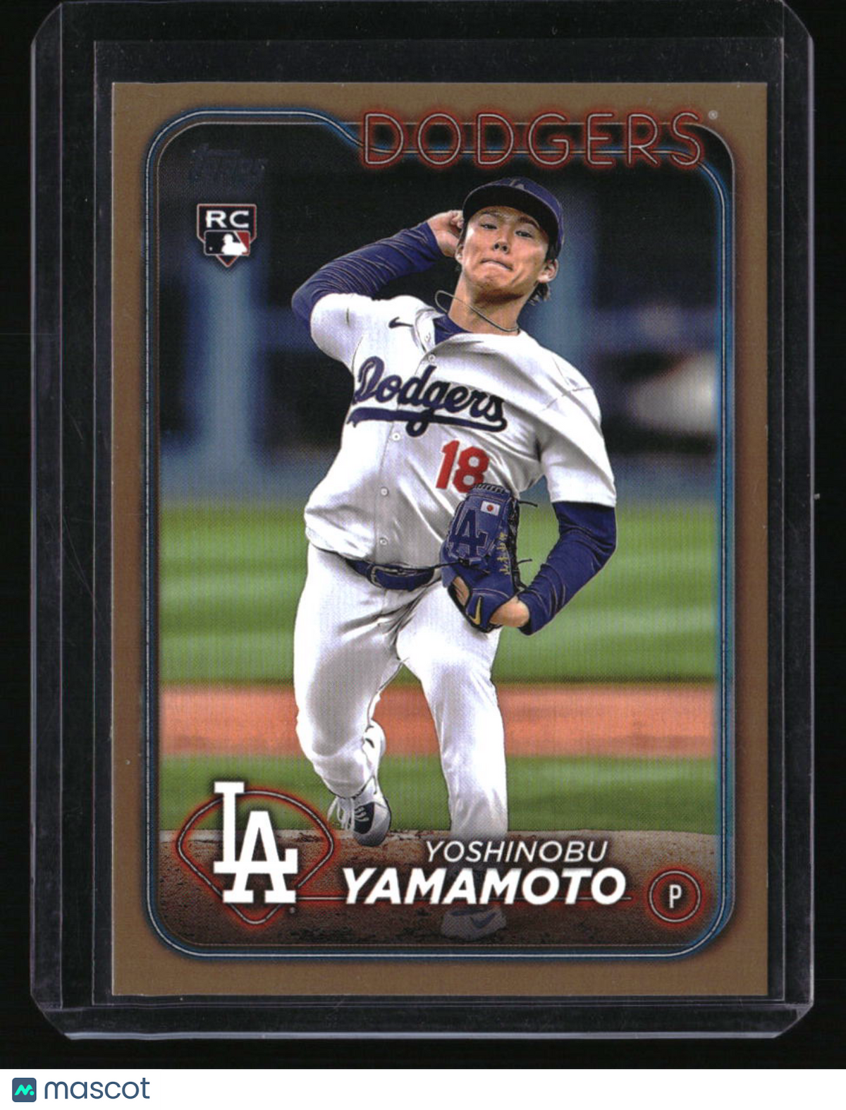 2024 Topps Yoshinobu Yamamoto Gold #/2024