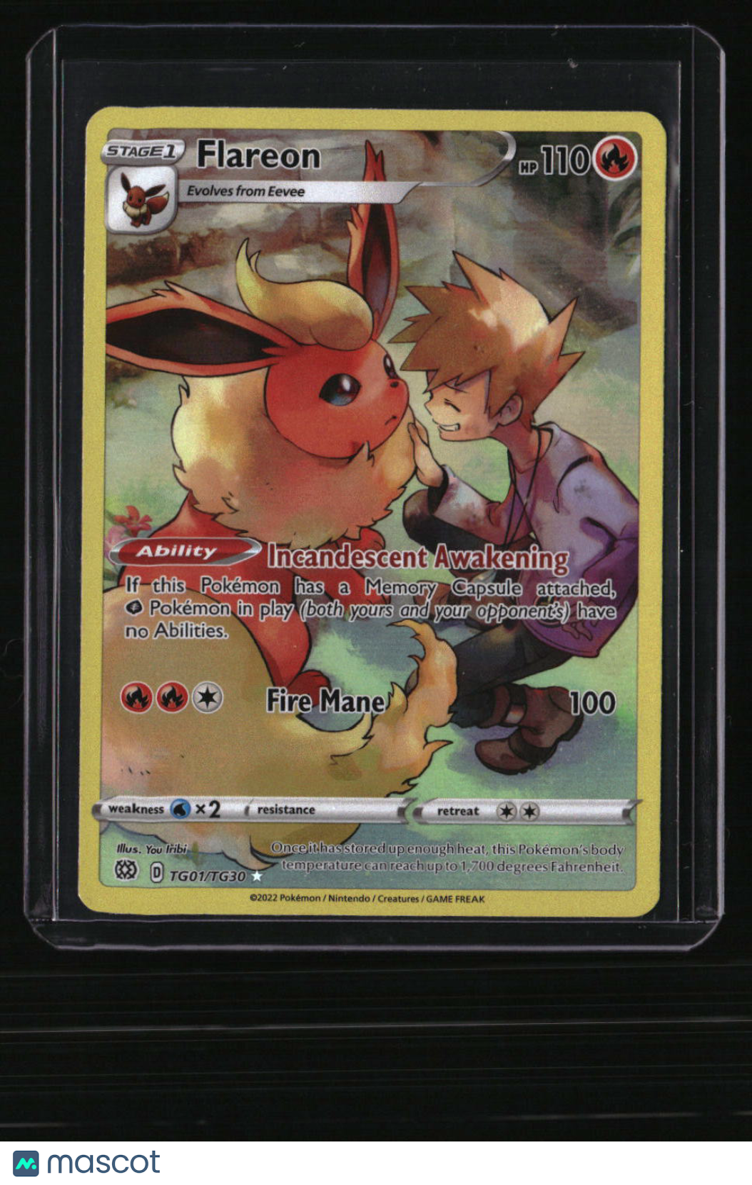 SWSH09: Brilliant Stars Trainer Gallery Flareon