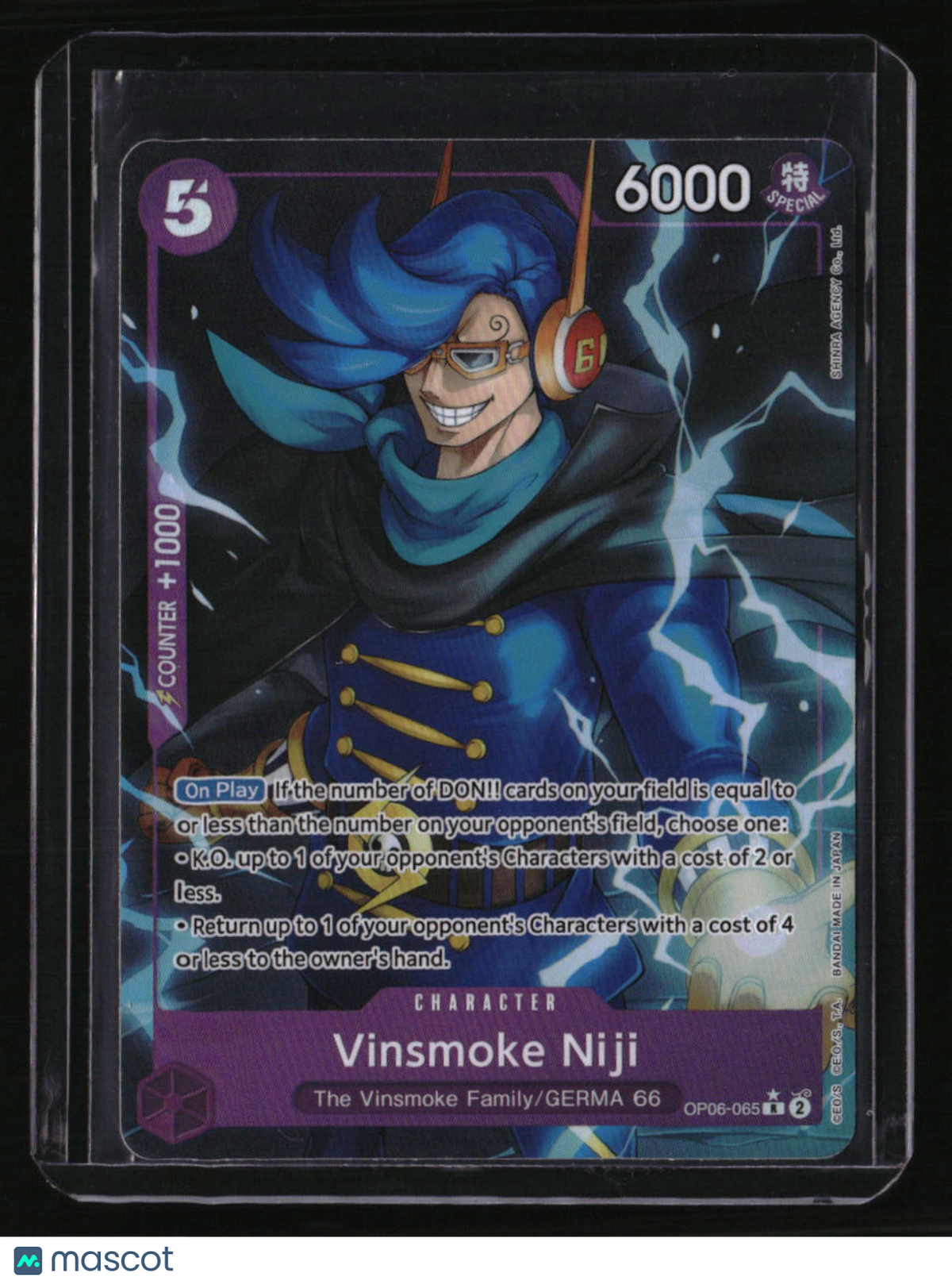 Premium Booster -The Best- Vinsmoke Niji (OP06-065) (Alternate Art)