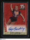 2024 Leaf Collective Tonya Harding 1990 Leaf Autographs Red & Gold #/1