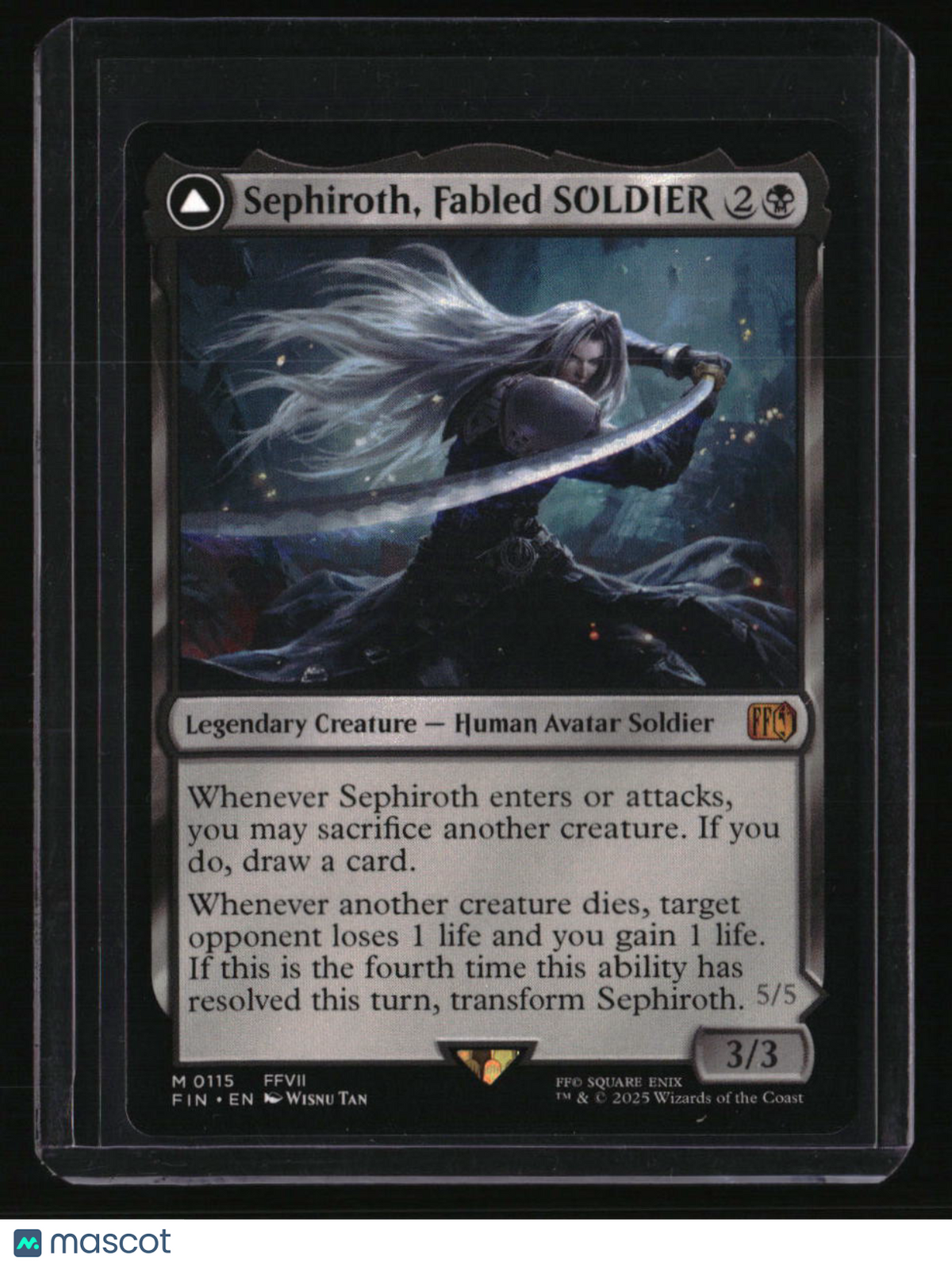 FINAL FANTASY Sephiroth, Fabled SOLDIER