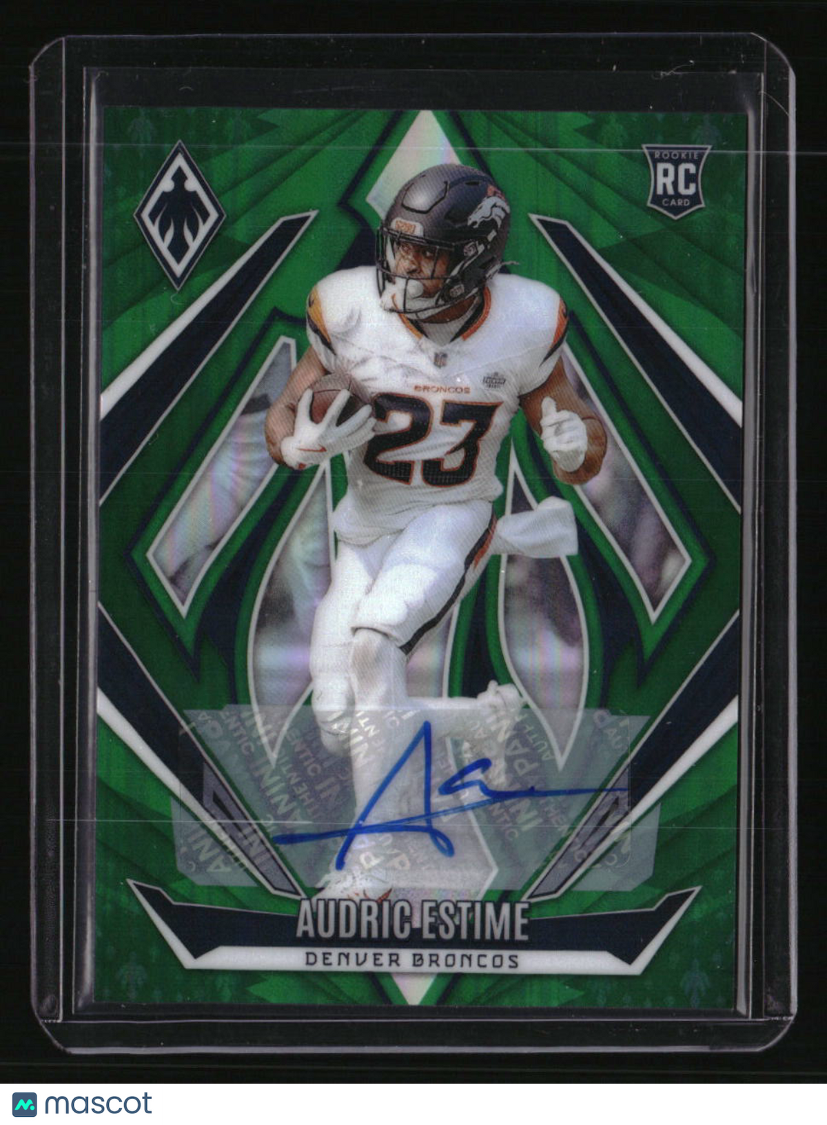 2024 Panini Phoenix Audric Estime Autographs Green #/25