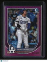 2025 Bowman Shohei Ohtani Chrome Mojo Purple Refractor #/250
