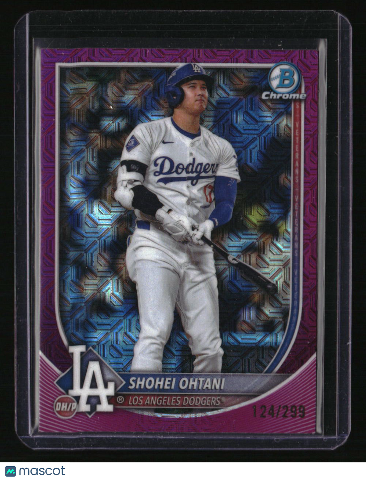 2025 Bowman Shohei Ohtani Chrome Mojo Purple Refractor #/250