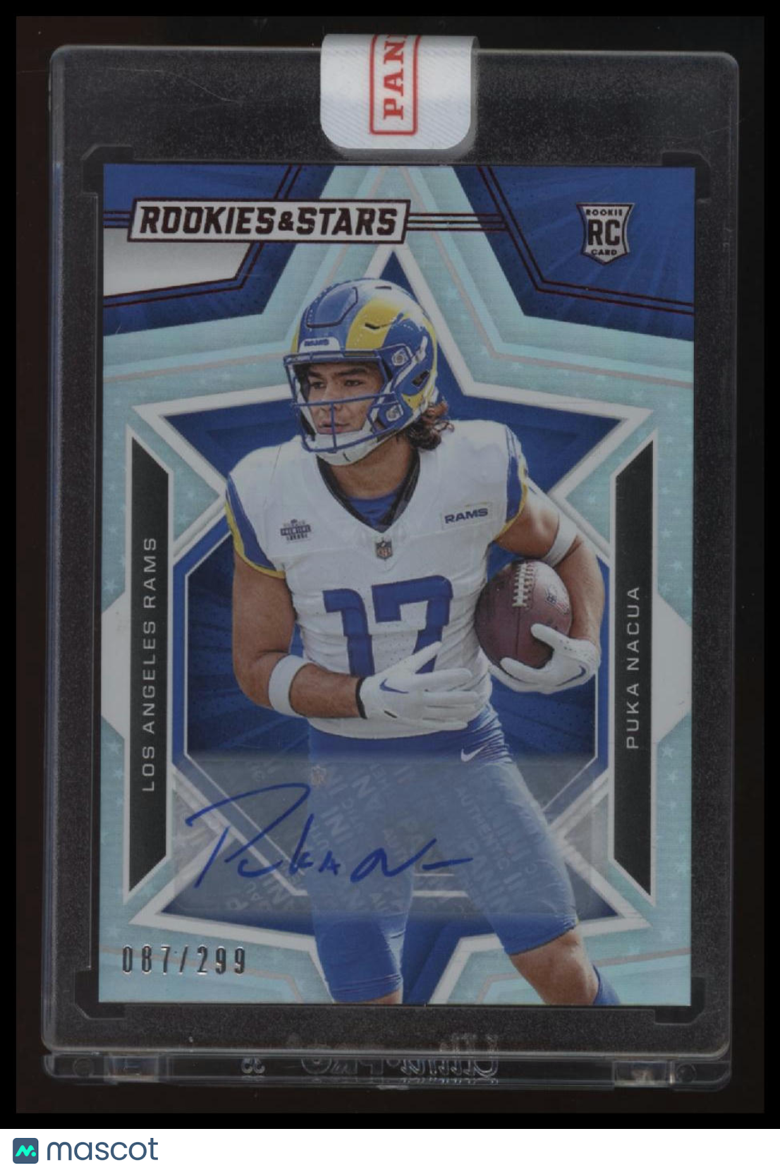 2023 Panini Rookies &amp; Stars Puka Nacua Rookies Signatures Longevity #/299