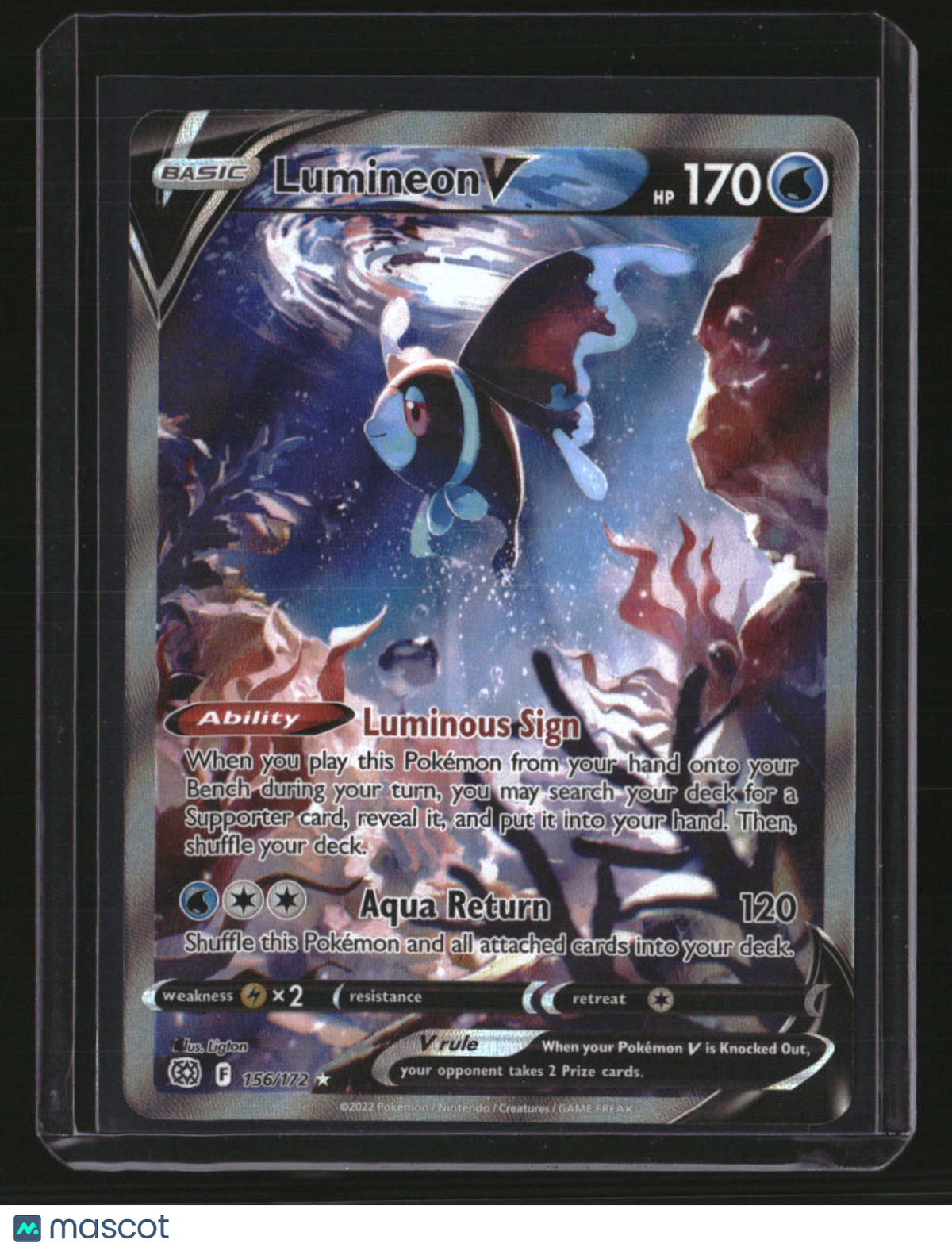 SWSH09: Brilliant Stars Lumineon V (Alternate Full Art)
