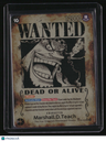 Emperors in the New World Marshall.D.Teach (093) (Wanted Poster)