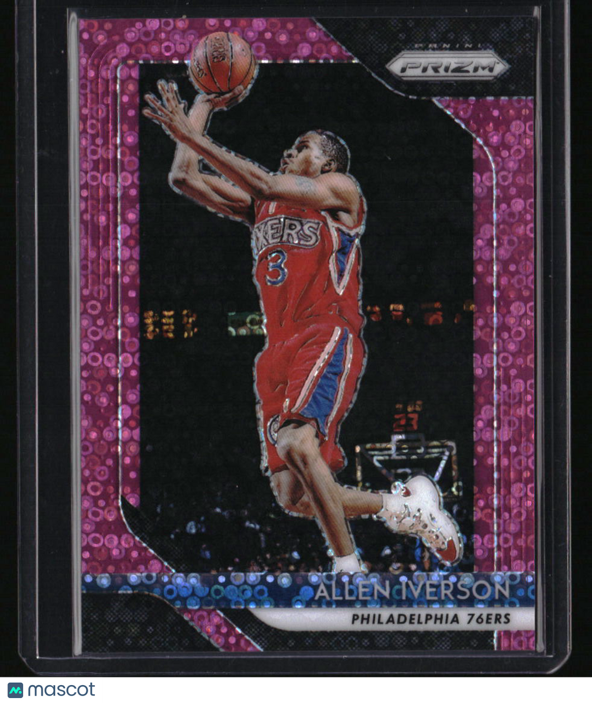 2018-19 Panini Prizm Allen Iverson Prizms Fast Break Pink #/50