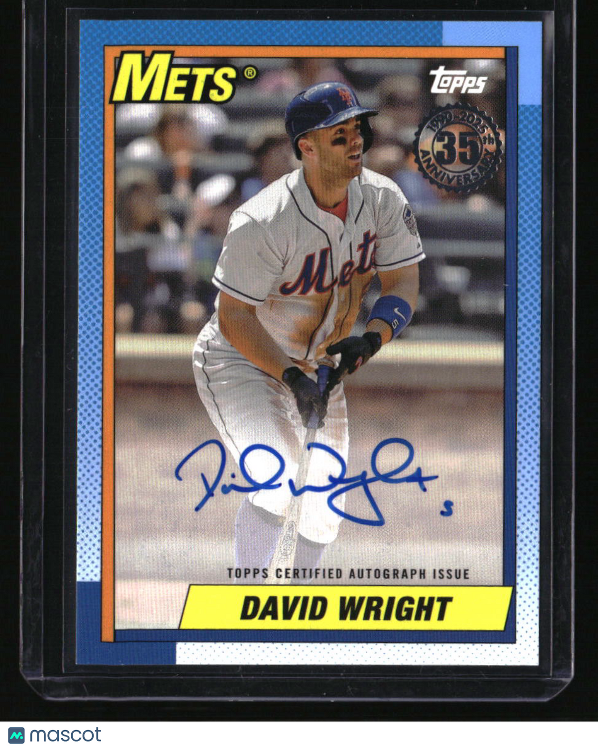 2025 Topps David Wright 1990 35th Anniversary Autographs (Series One)