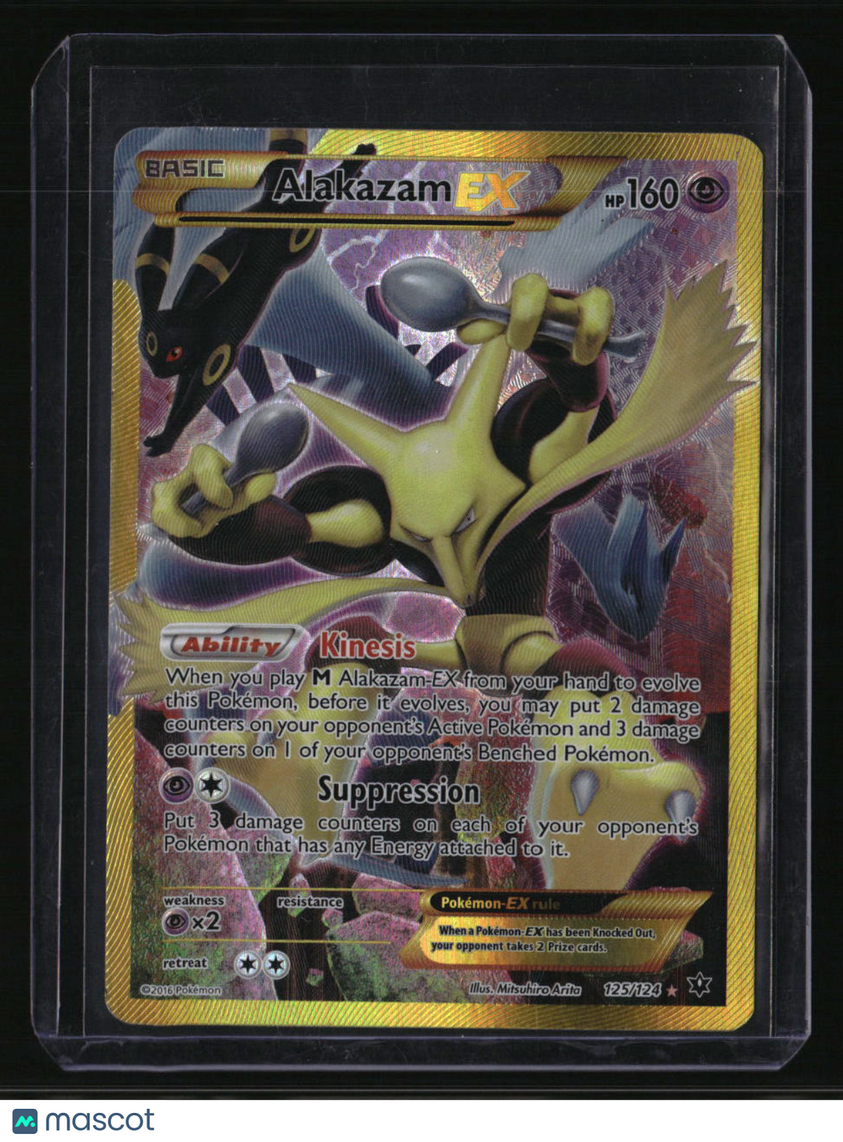 XY - Fates Collide Alakazam EX (Secret)