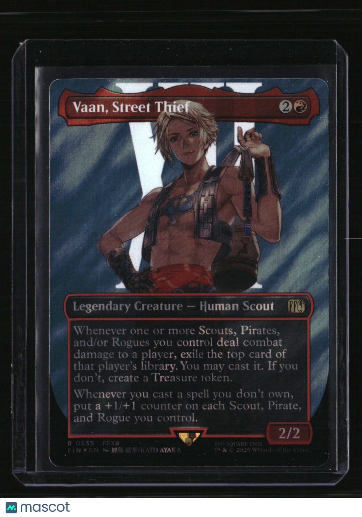 FINAL FANTASY Vaan, Street Thief (Borderless) (Surge Foil)