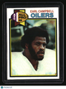 1979 Topps Earl Campbell Cream Colored Back