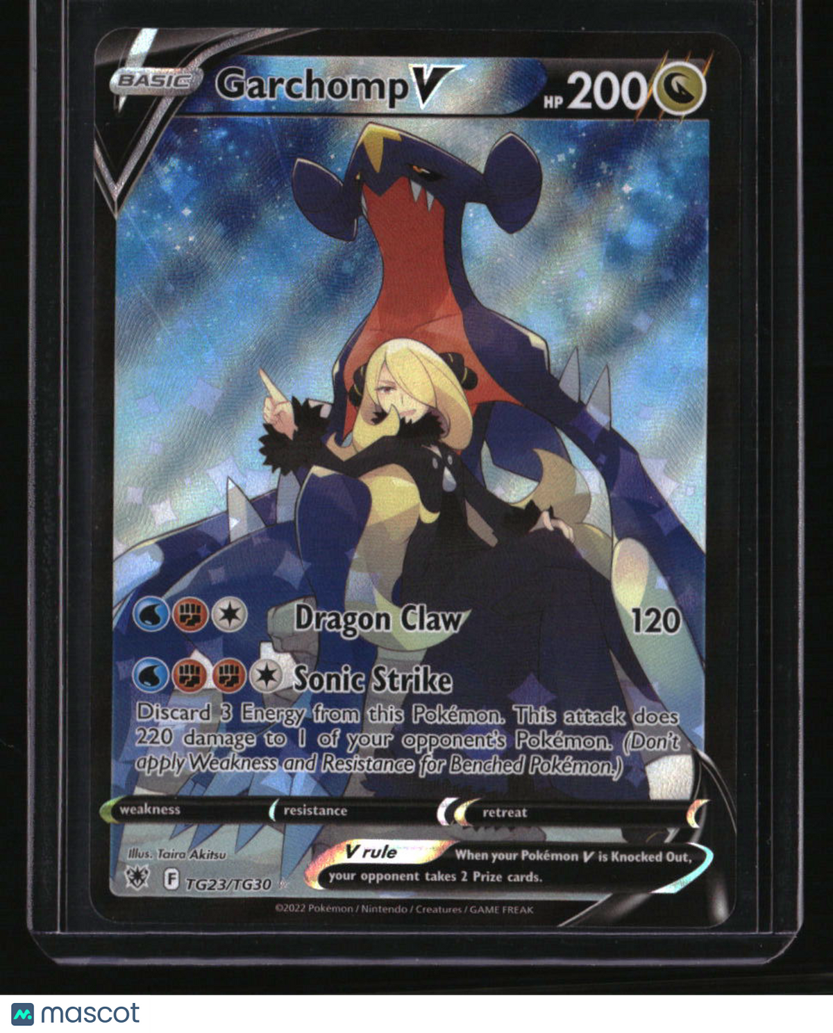 SWSH10: Astral Radiance Trainer Gallery Garchomp V
