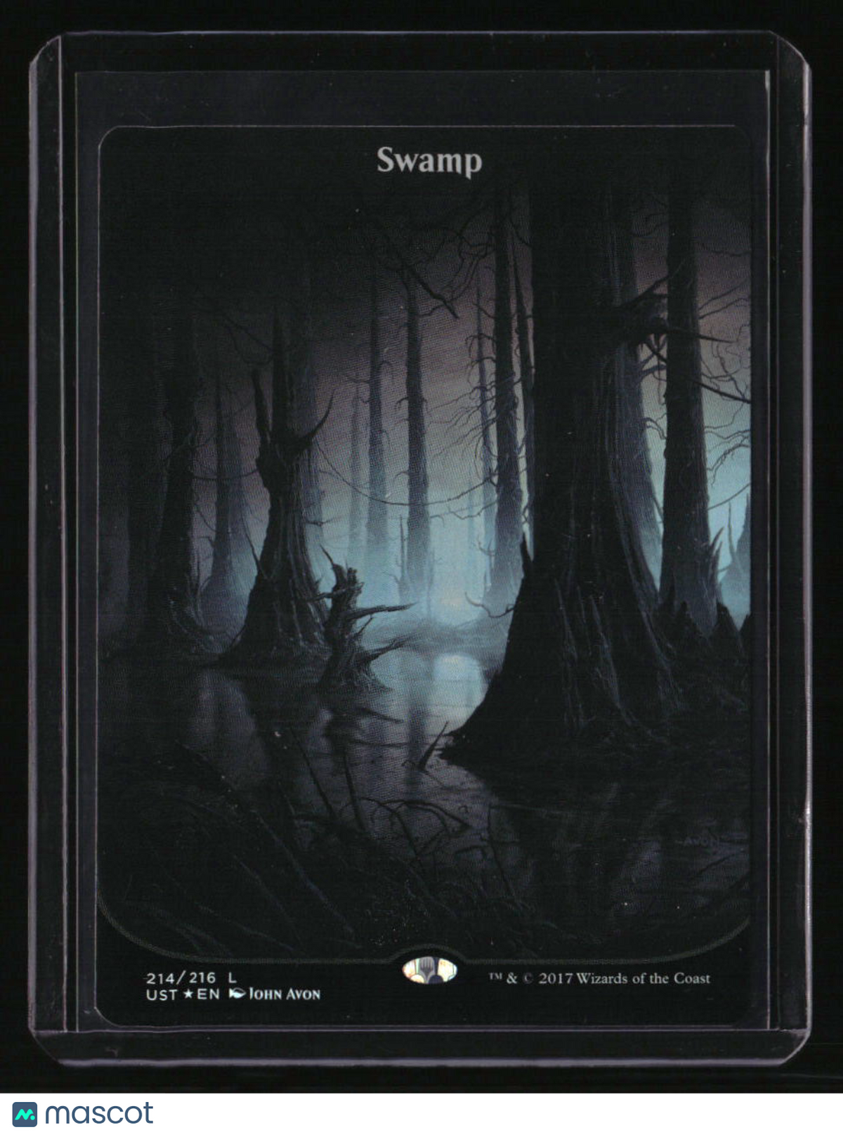 Magic The Gathering Unstable Swamp Foil