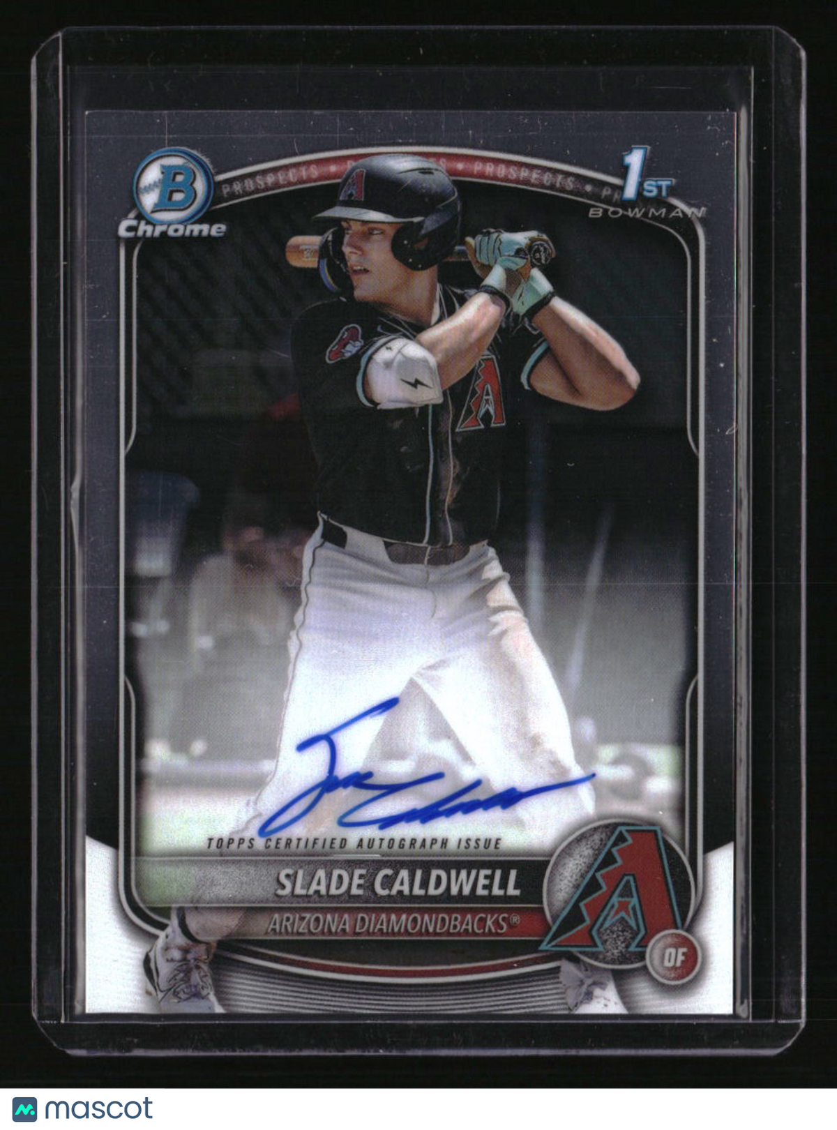 2025 Bowman Slade Caldwell Chrome Prospects Autographs