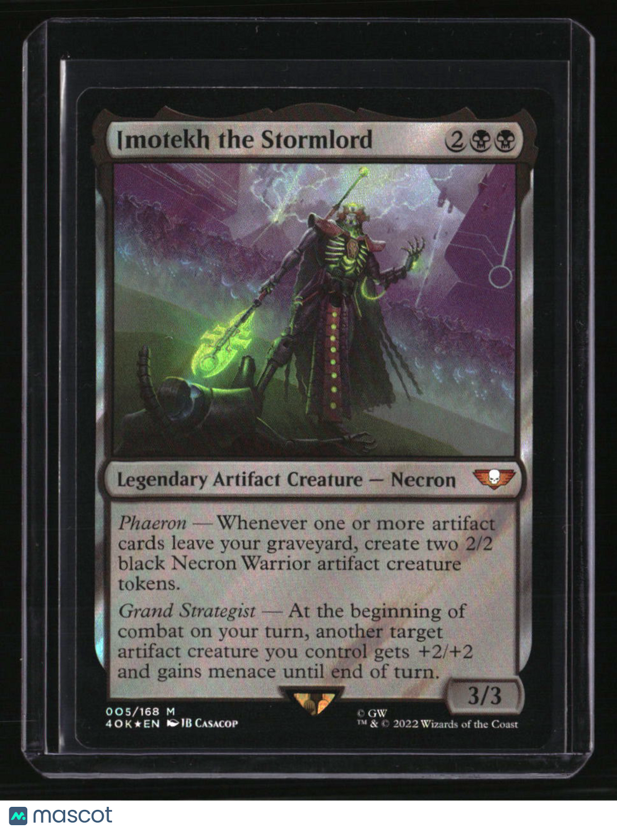 Universes Beyond: Warhammer 40,000 Imotekh the Stormlord (Surge Foil)