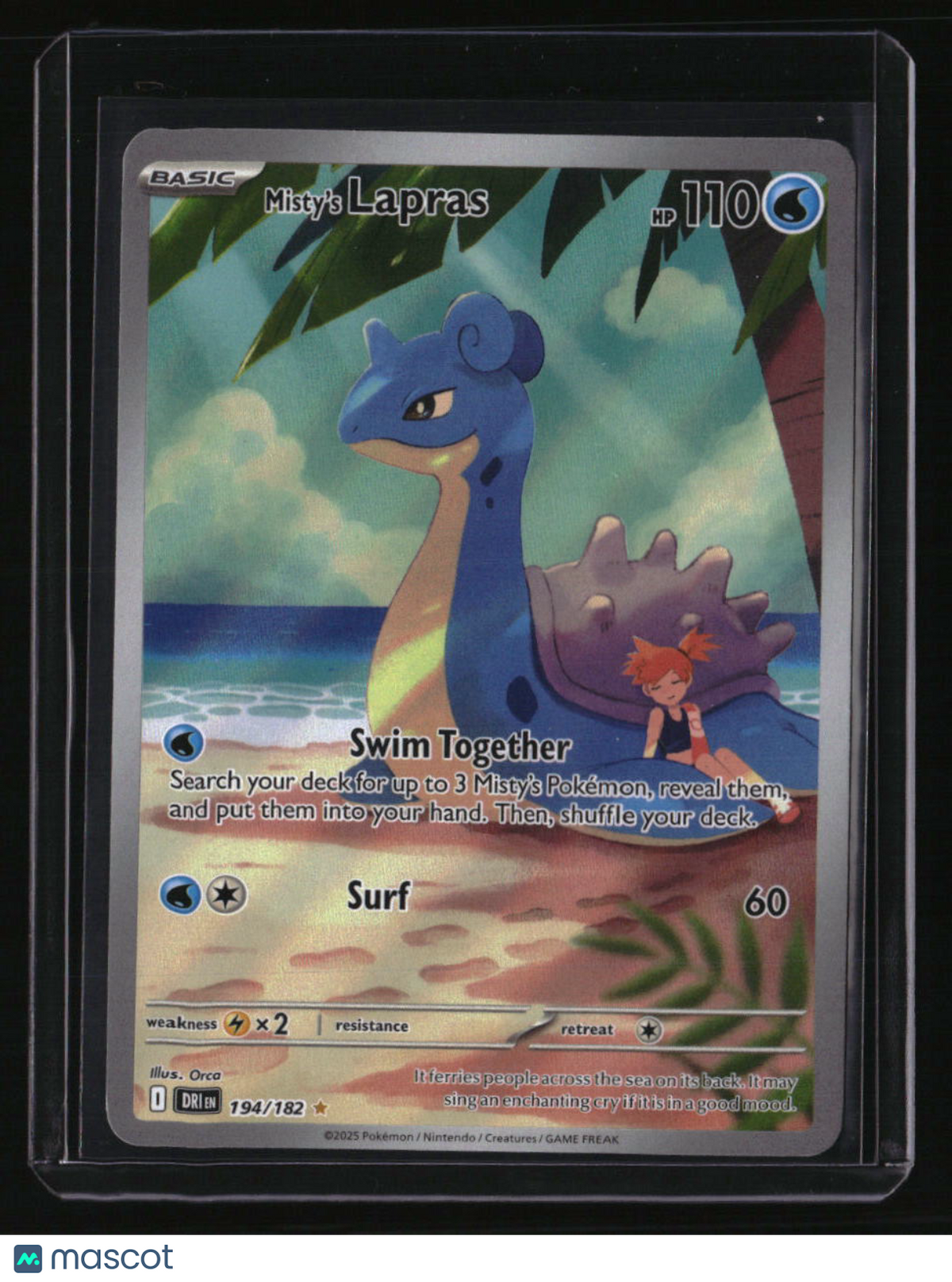 SV10: Destined Rivals Misty&#39;s Lapras