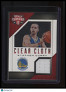2014-15 Panini Totally Certified Stephen Curry Clear Cloth Jerseys Red #/299
