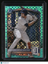 2025 Bowman Josue Briceno Chrome Prospects Aqua X-Fractor #/125