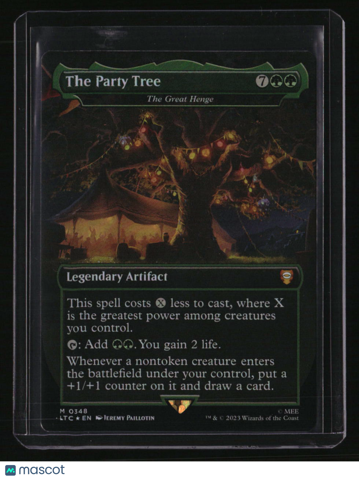 Commander: The Lord of the Rings: Tales of Middle-earth The Party Tree Foil