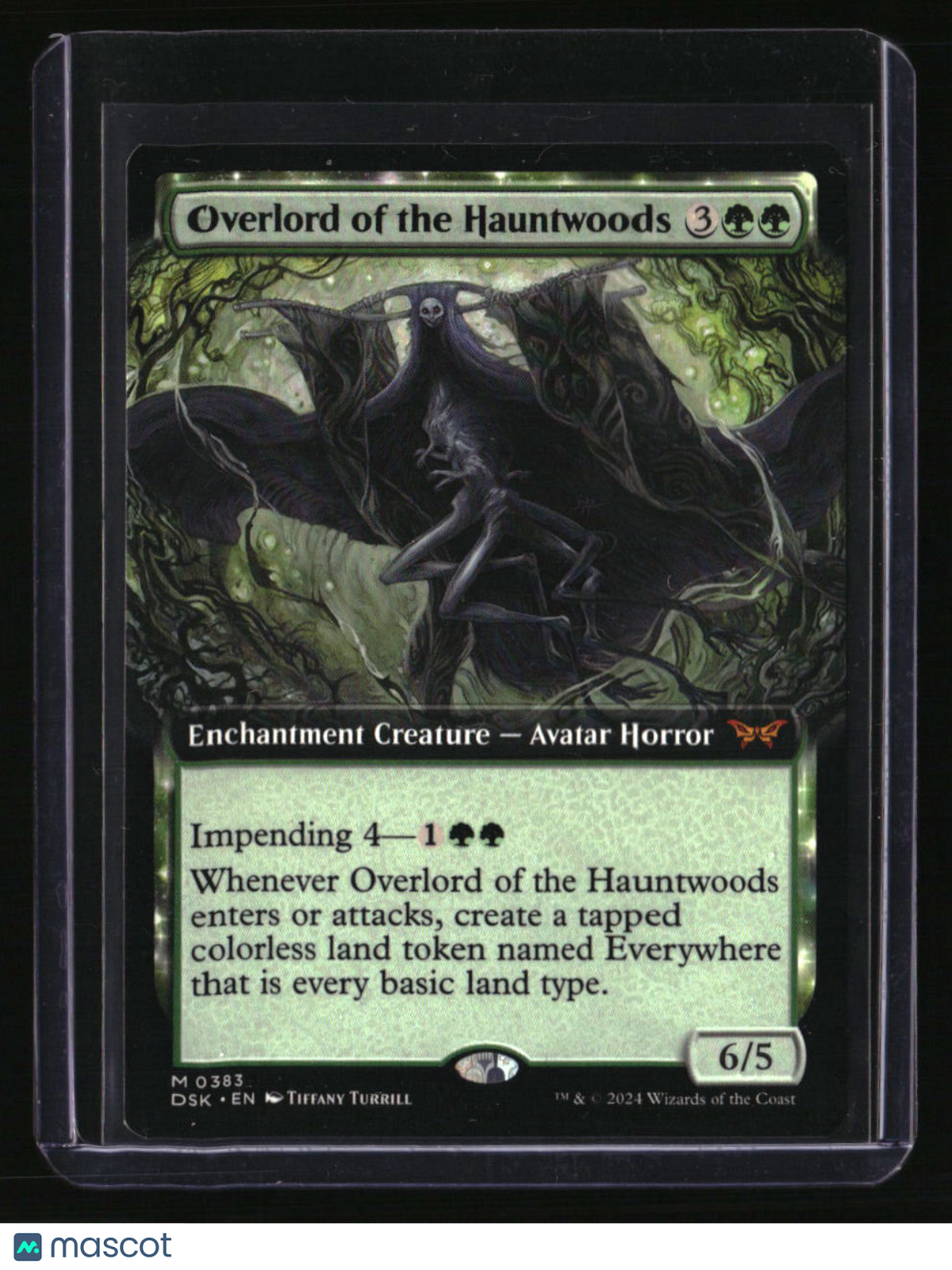 Duskmourn: House of Horror Overlord of the Hauntwoods (Extended Art)