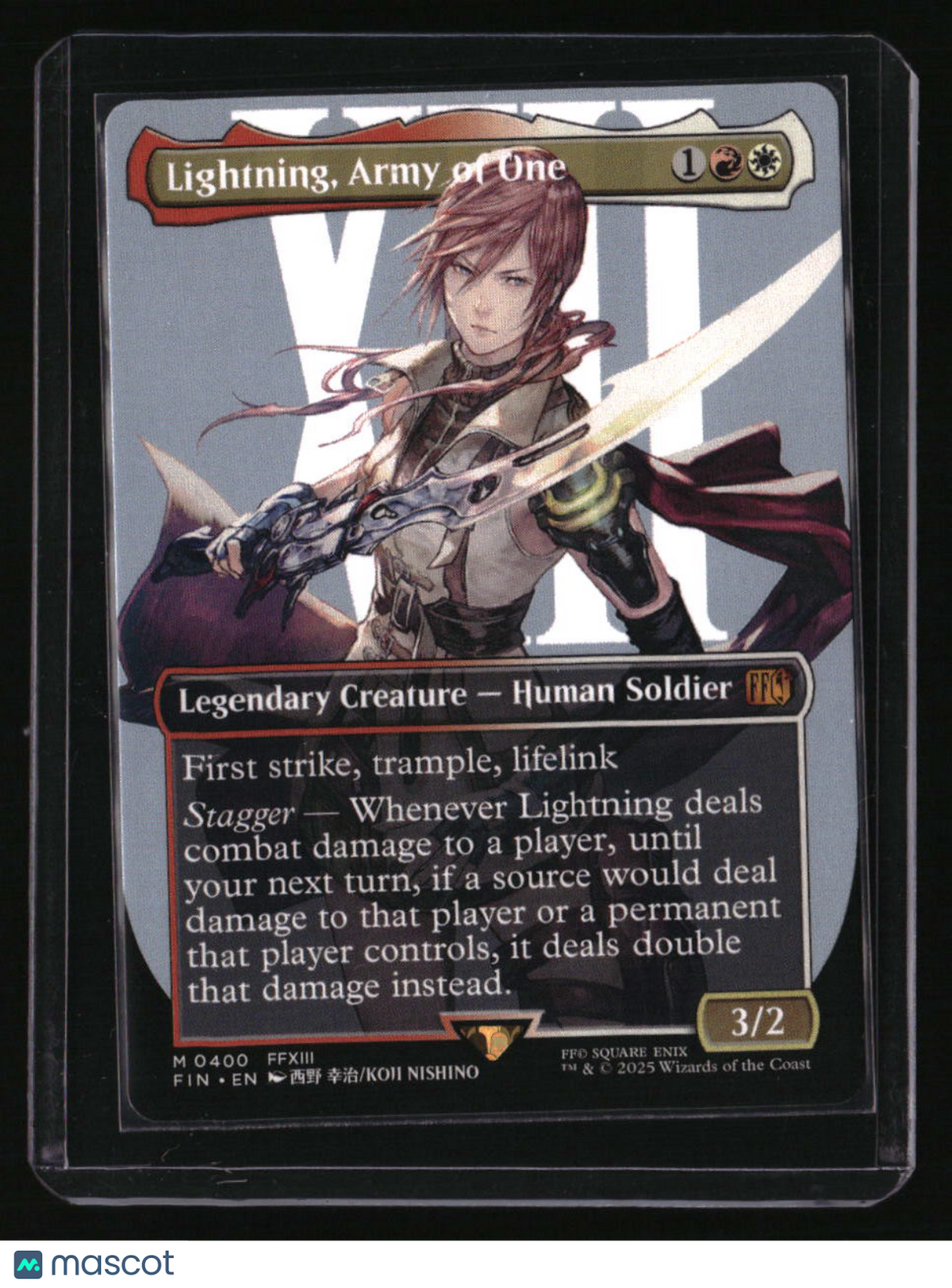 FINAL FANTASY Lightning, Army of One (0400) (Borderless)