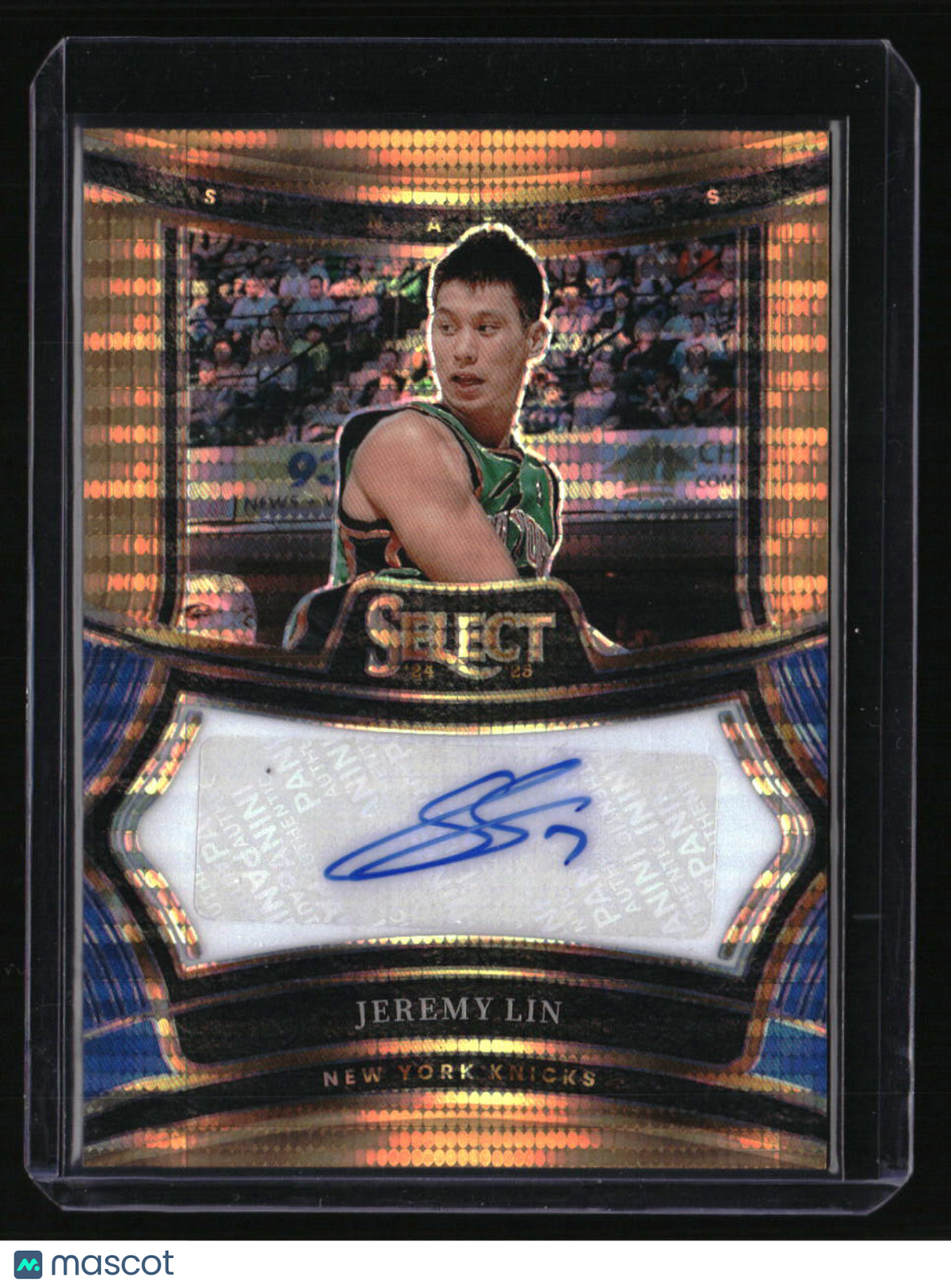 2024-25 Panini Select Jeremy Lin Pulsar Auto #/30
